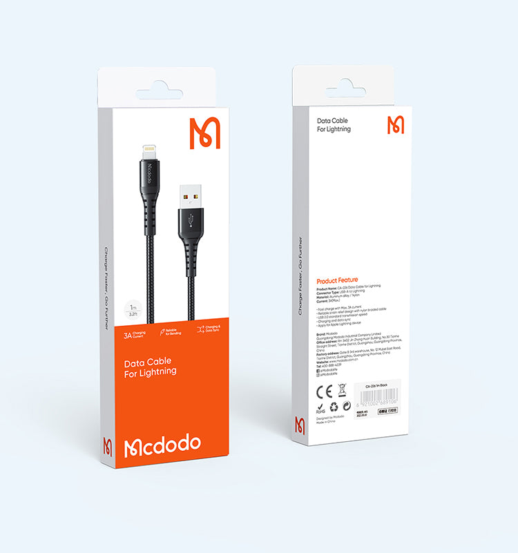 MCDODO lP 3 A Fast Charging Data Cable