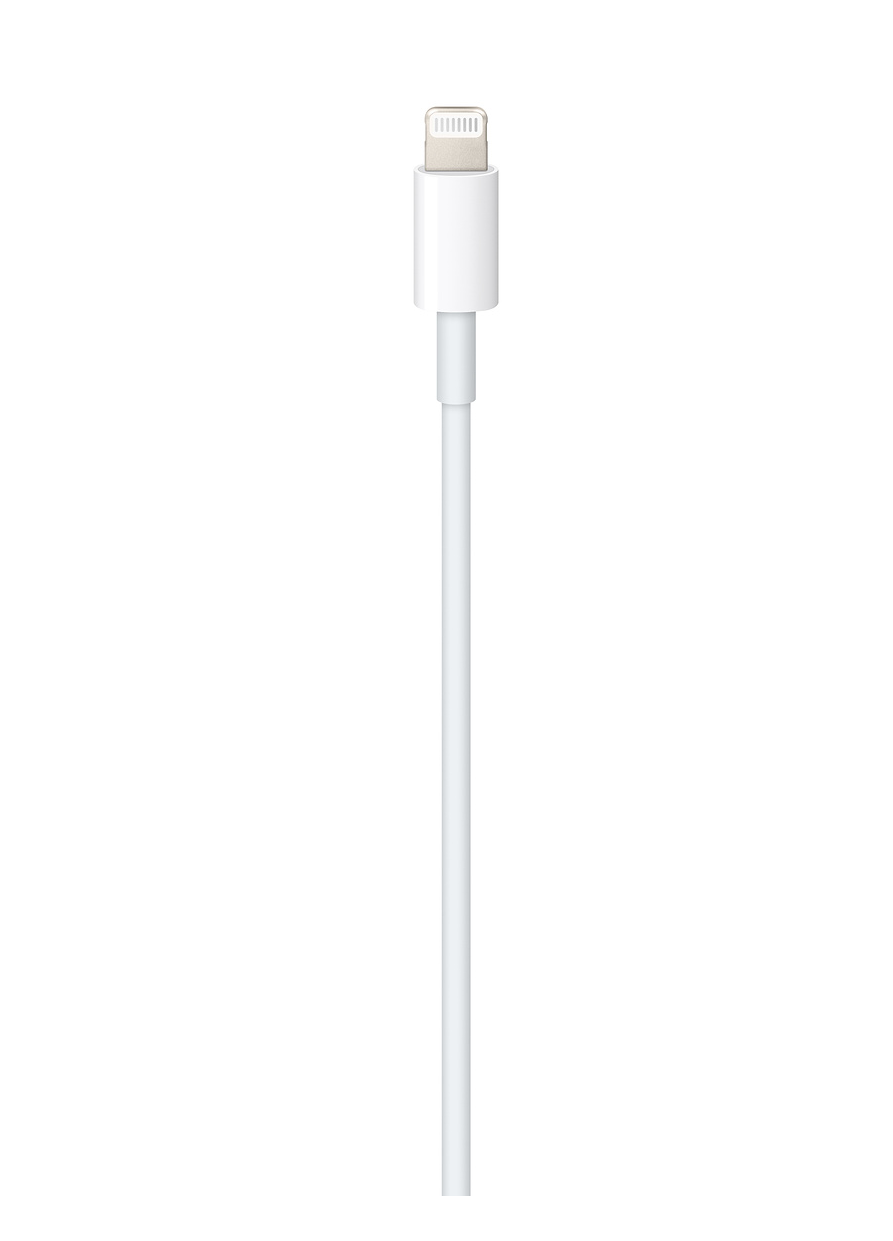 Apple Original iPhone Lightning Cable (1M) + Charging Adapter (5W) - Combo Pack 1